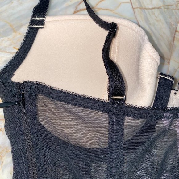 New Dream Angels Floral Lace Rings Bustier Corset - Picture 5 of 16